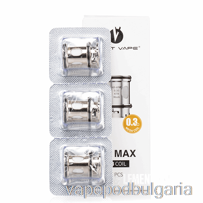 Vape 10000 Дръпки Lost Vape Ub Max Replacement Coils 0.3ohm Ub Max X3 Coils